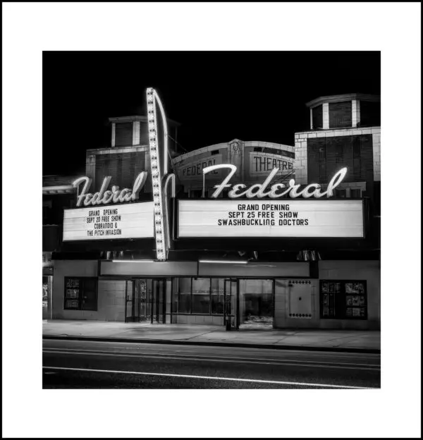Federal Theatre BW