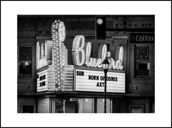 Bluebird Theatre BW