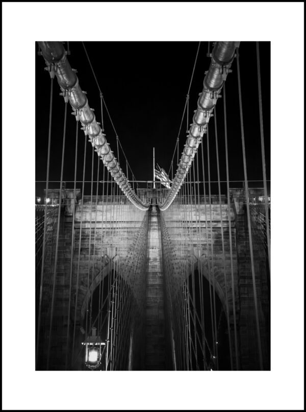 Brooklyn Bridge 1 BW
